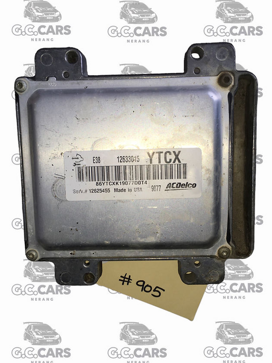 ACDelco ECU YTCX E38 12633015 HOLDEN COMMODORE