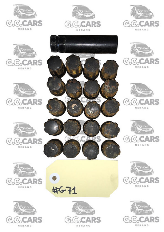 WHEEL NUT SET SUIT VE VF HOLDEN COMMODORE