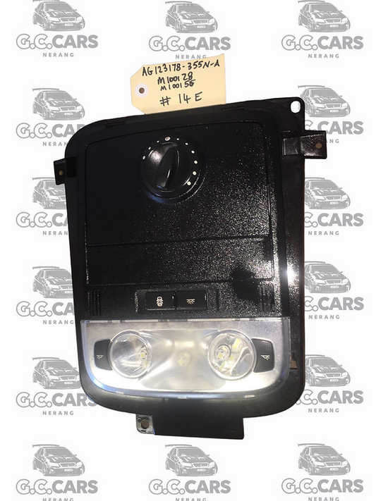 HSV VE WM Front Sunglass Holder Light with Sunroof Switch HOLDEN COMMODORE