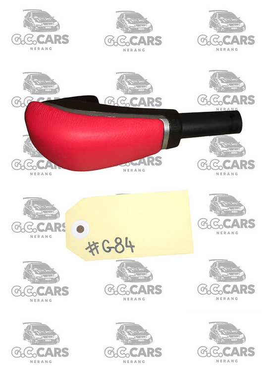 HSV AUTOMATIC SHIFTER HANDLE OMEGA VE SV6 SS SSV RED LEATHER HOLDEN COMMODORE