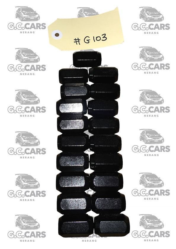 BRAND NEW WHEEL NUT SET SATIN BLACK 12X1.5