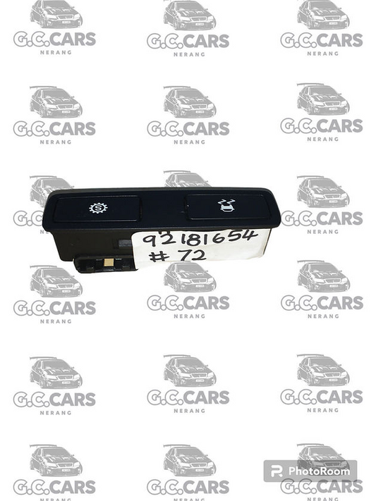 HOLDEN COMMODORE Traction Control Stability Control Button Switch VE
