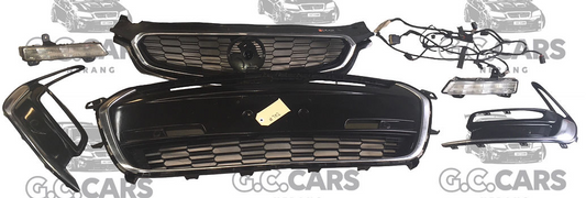 HOLDEN COMMODORE GENUINE GM VF S2 FRONT GRILL SET WITH DAYLIGHT RUNNING LIGHTS