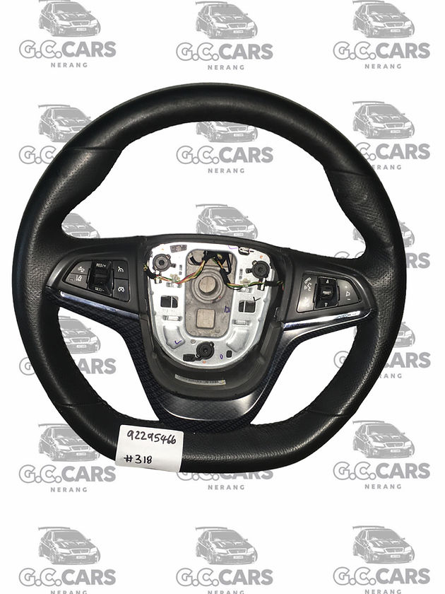 FLAT BOTTOM STEERING WHEEL VF SSV HOLDEN COMMODORE GENUINE GM