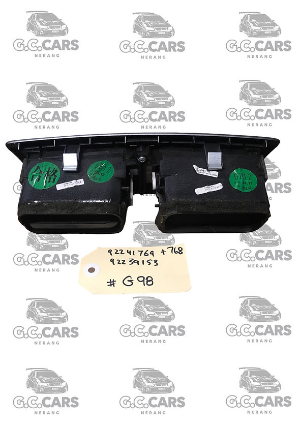 WM/WN STATESMAN CAPRICE GRANGE CENTRE VENTS VENTS HOLDEN COMMODORE