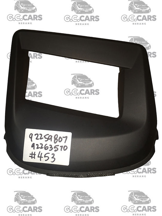 HOLDEN COMMODORE VF CALAIS SSV RED LINE DASH DISPLAY MOULDING / SURROUND COVER