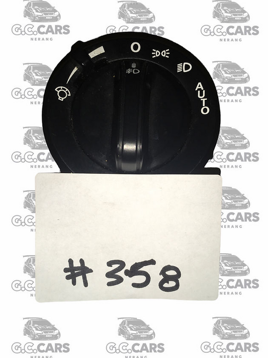 HOLDEN COMMODORE GENUINE GM  VY VZ HSV Black Headlight / Fog light Switch