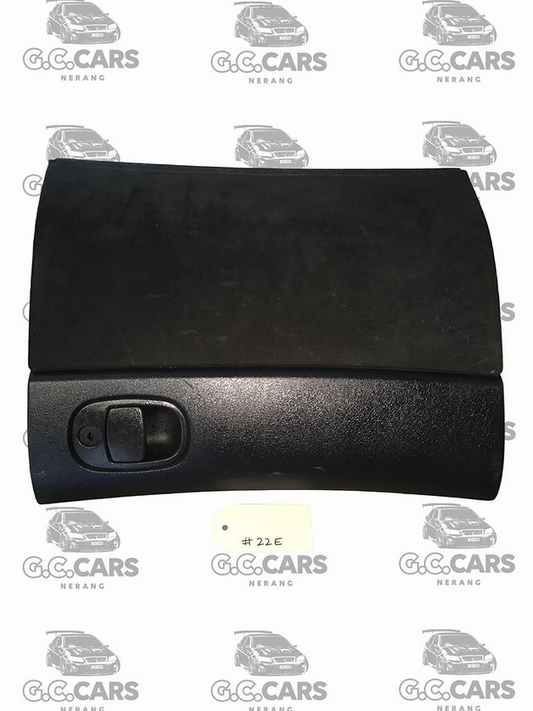 VE GLOVE BOX BLACK SUEDE HOLDEN COMMODORE GENUINE GM
