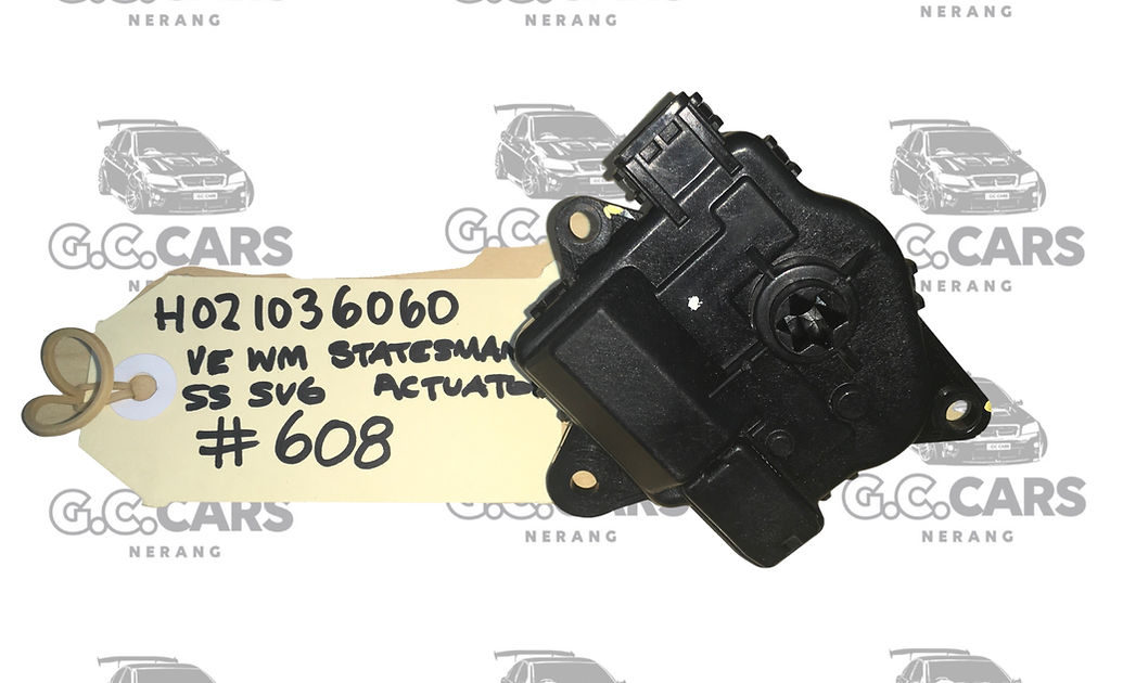 VE WM Statesman Omega SS SV6 actuator HOLDEN COMMODORE
