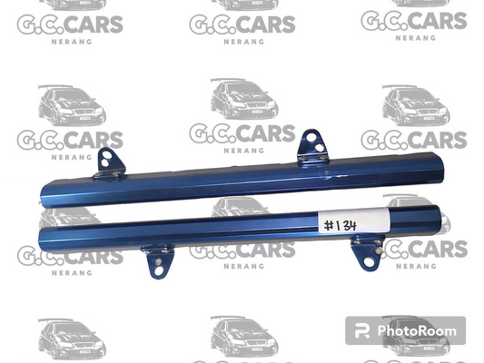HOLDEN COMMODORE LS ENGINE AEROFLOW  FUEL RAIL BLUE BILLET