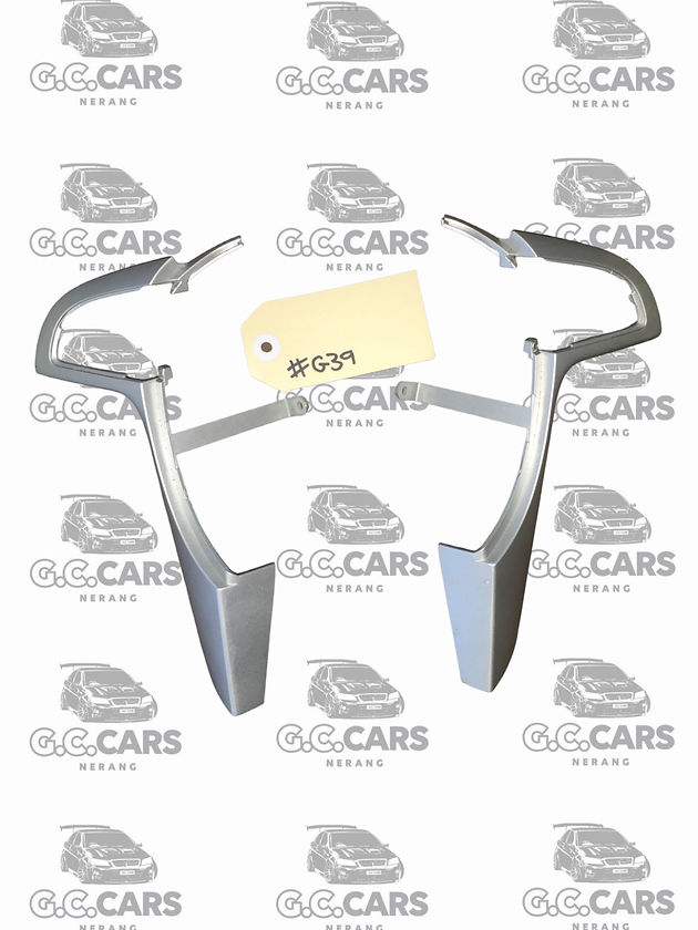VE Steering Wheel Spokes Trims Micro Silver Satin HOLDEN COMMODORE GENUINE GM