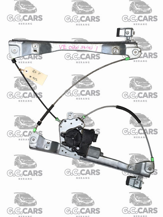 VE RIGHT HAND FRONT WINDOW REGULATOR & MOTOR 6PIN HOLDEN COMMODORE GENUINE GM