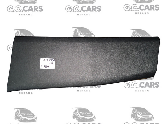 HOLDEN COMMODORE GENUINE GM VE Left Passenger Lower B Pillar Trim Cover Black LH