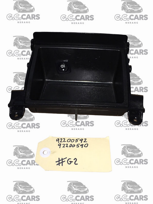VE LOWER CONSOLE COMPARTMENT GENUINE GM HOLDEN COMMODORE BLACK