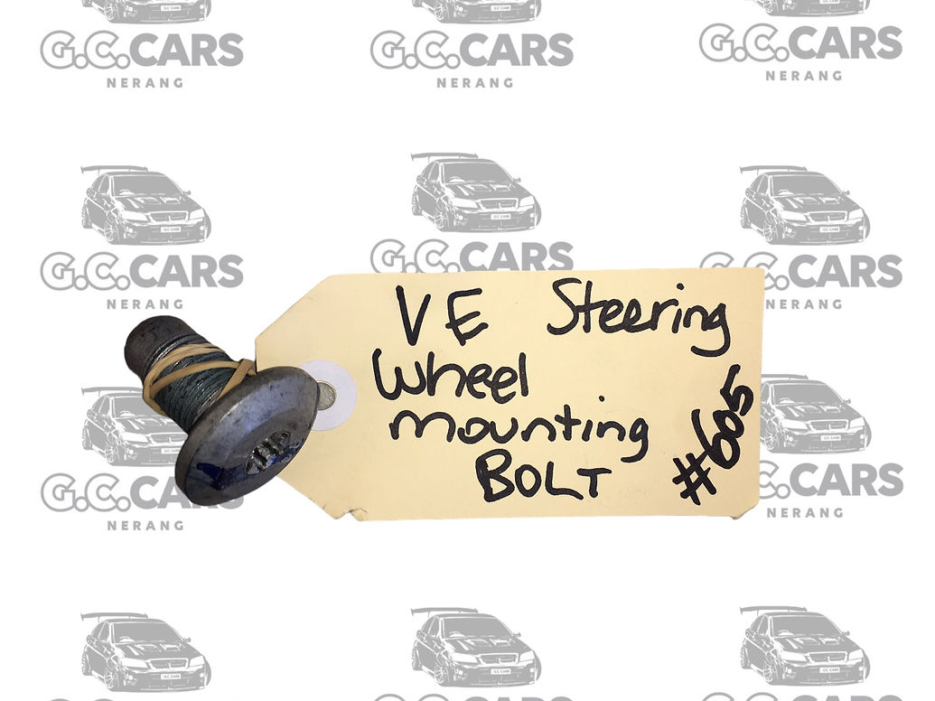 VE STEERING WHEEL MOUNTING BOLT HOLDEN COMMODORE GENUINE GM