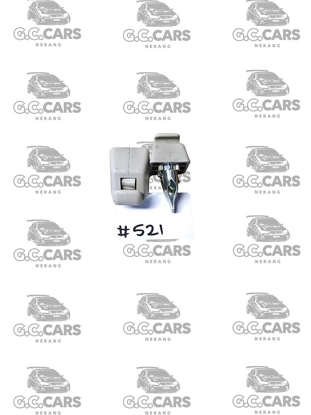 VE VF  SUNVISOR CLIPS PAIR CREAM HOLDEN COMMODORE GENUINE GM