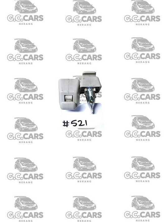 VE VF  SUNVISOR CLIPS PAIR CREAM HOLDEN COMMODORE GENUINE GM