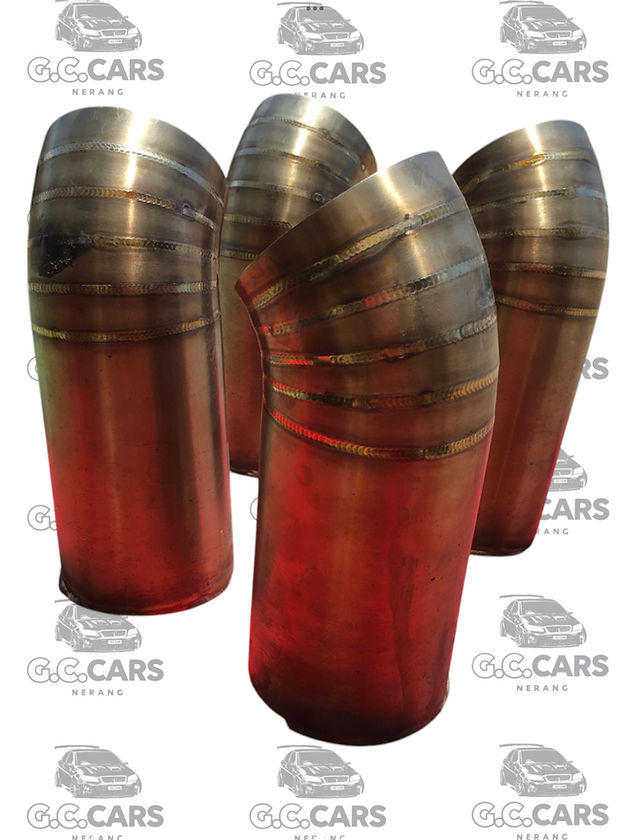 3 INCH TITANIUM EXHAUST TIPS