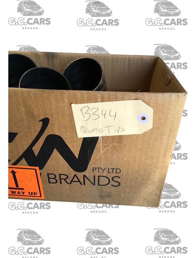 3 INCH TITANIUM EXHAUST TIPS