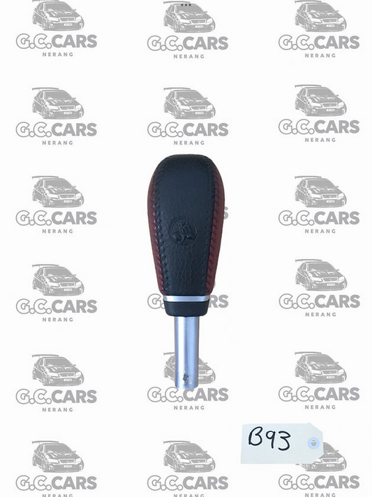 VE RED LEATHER AUTO SHIFTER HANDLE HOLDEN COMMODORE GENUINE GM