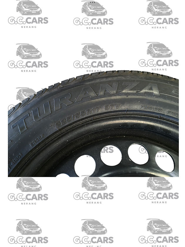 225/55/17 STEEL RIM W BRIDGESTONE TURANZA