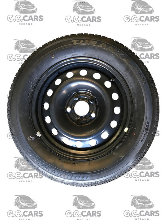 225/60/16 STEEL RIM W BRIDGESTONE TURANZA