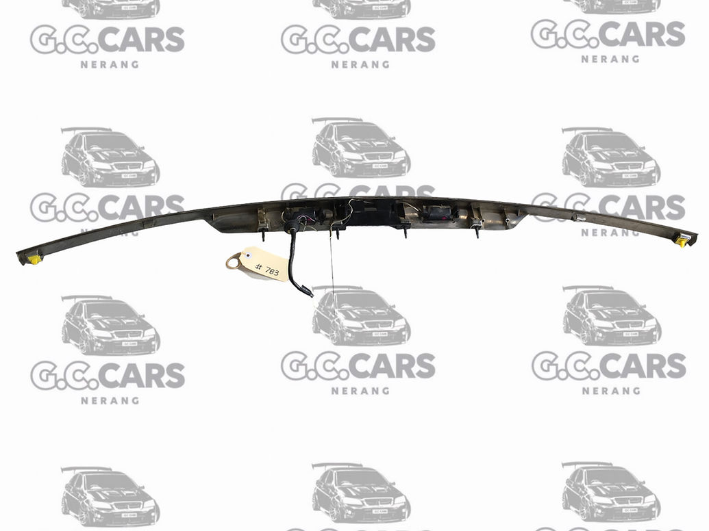 VE WAGON TAILGATE GARNISH TRIM WITH NUMBER PLATE LIGHTS