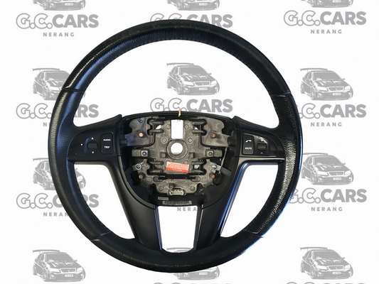 SERIES 1 SV6 BLACK OPTIONED STEERING WHEEL