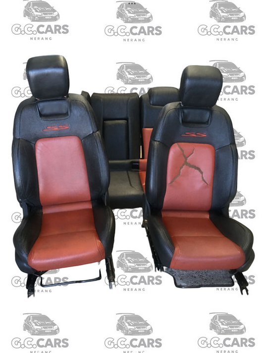 VE SS ORANGE (IGNITION) INTERIOR SEAT SET