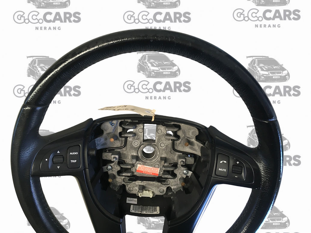 SERIES 1 SV6 BLACK OPTIONED STEERING WHEEL