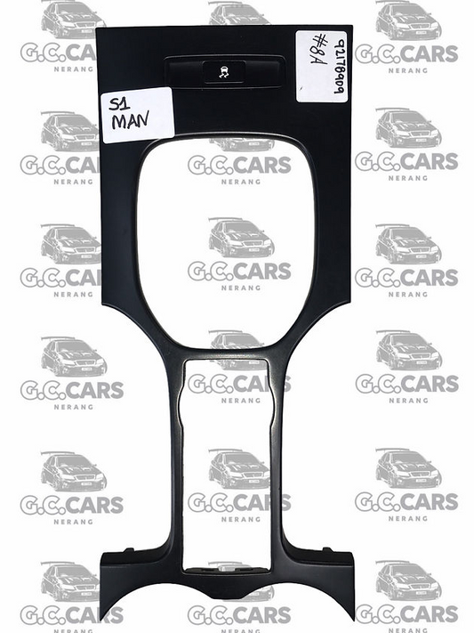 S1 MANUAL SHIFTER SURROUND SATIN BLACK HOLDEN COMMODORE GENUINE GM