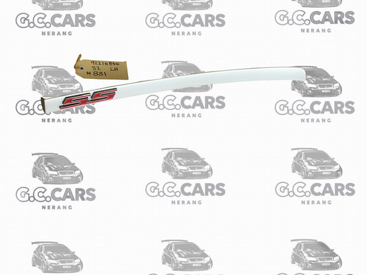 SS S2 DASH TRIM LIMITED EDITION APPLIQUE SILVER / RED LH HOLDEN COMMODORE