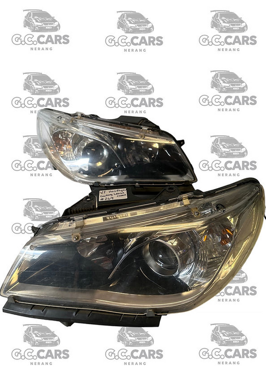HOLDEN COMMODORE GENUINE GM HEADLIGHT SET VF FACTORY LENS COVERS PAIR