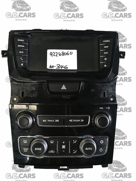 HOLDEN COMMODORE GENUINE GM S2 VE IQ FACIA BLACK