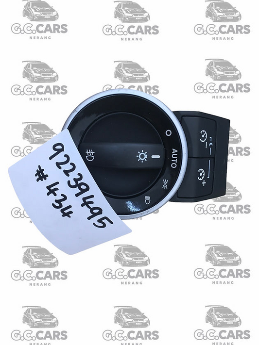 HOLDEN COMMODORE COMBINATION SWITCH HEADLAMP SWITCH, VE, BLACK