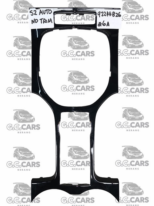 S2 AUTO SHIFTER SURROUNDS NO TRIM BLACK HOLDEN COMMODORE GENUINE GM
