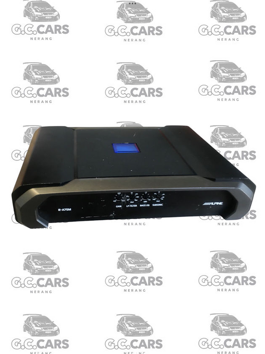 Alpine R-A75M 750 Watt RMS Mono Car Audio Amplifier Subwoofer Amp Class-D