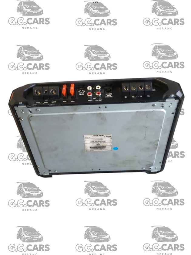 Alpine R-A75M 750 Watt RMS Mono Car Audio Amplifier Subwoofer Amp Class-D