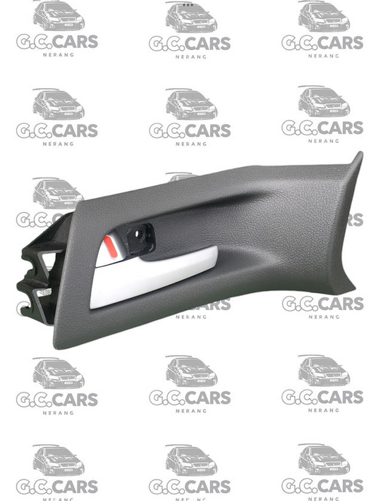 LH FRONT PASSENGER DOOR HANDLE GREY