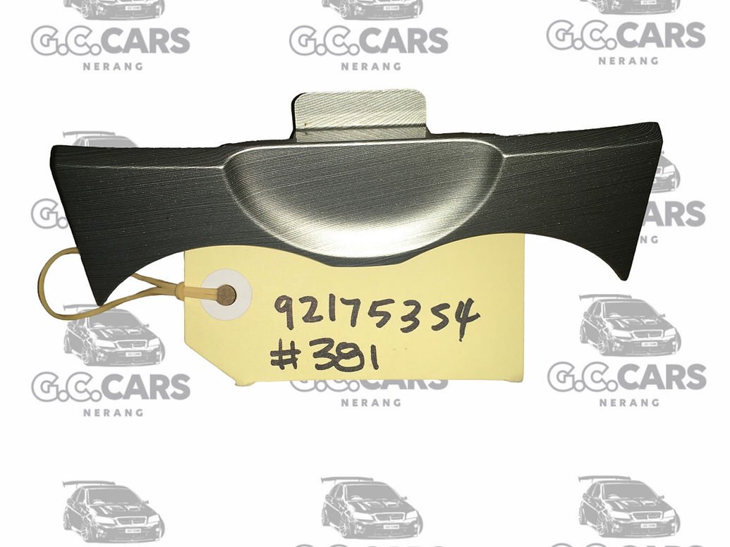 HOLDEN COMMODORE Rear Trim Behind Cup Holders - Centre Console VE S1