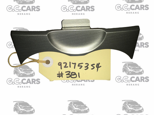 HOLDEN COMMODORE Rear Trim Behind Cup Holders - Centre Console VE S1