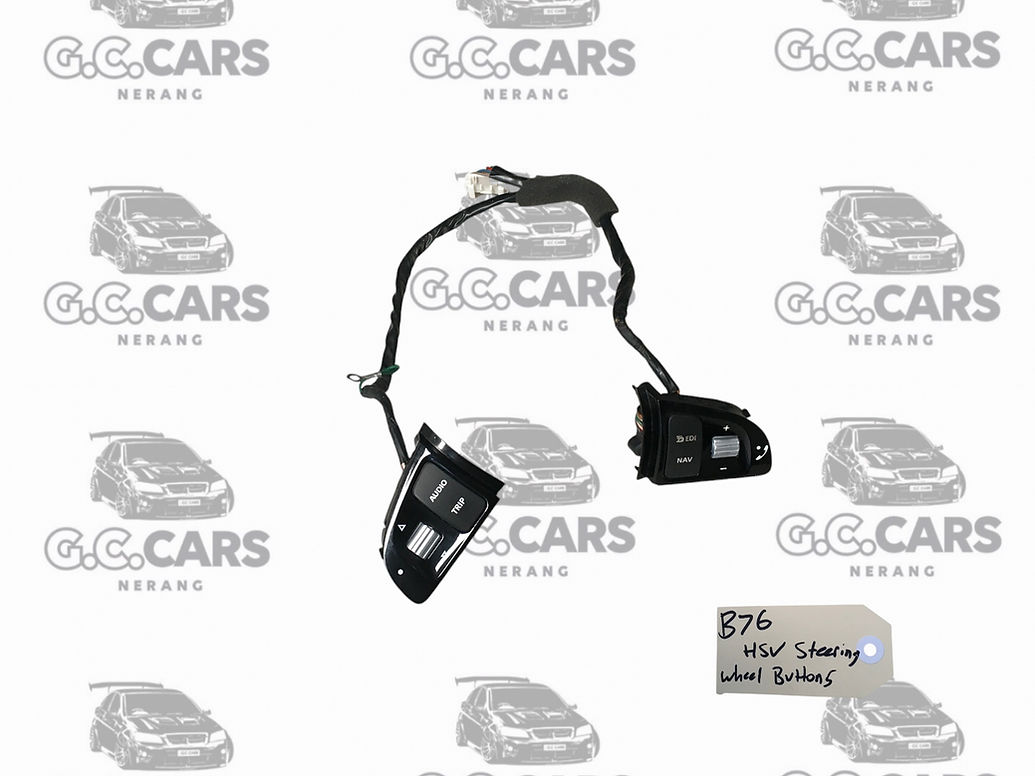 Genuine Holden / HSV Steering Wheel Switch Assy Left & Right Radio / Trip for Co