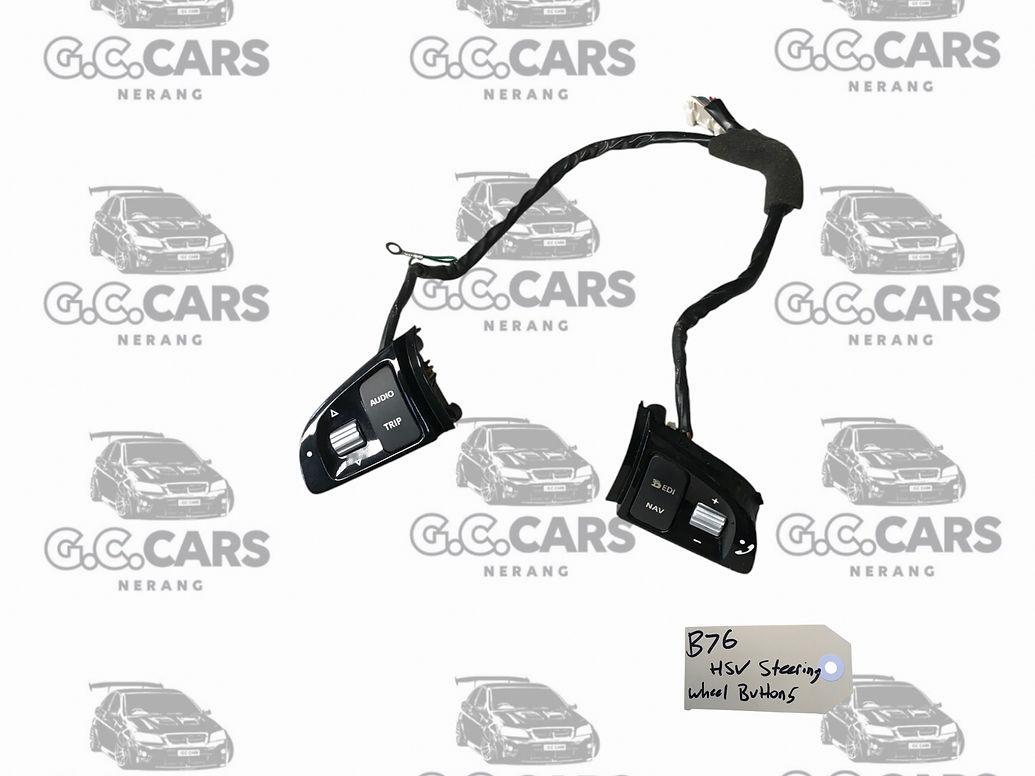Genuine Holden / HSV Steering Wheel Switch Assy Left & Right Radio / Trip for Co